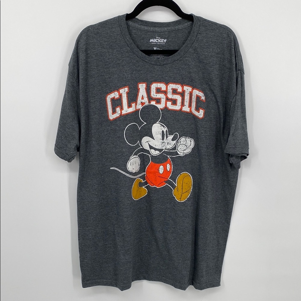 Disney Mickey Mouse Classic Gray T-Shirt Men’s XL